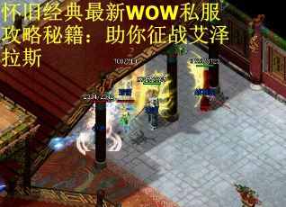 怀旧经典最新WOW私服攻略秘籍：助你征战艾泽拉斯